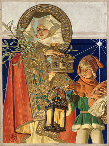 J.C. Leyendecker, oil on cavas, Haggin Museum Collection, X 1972.160_cc.42